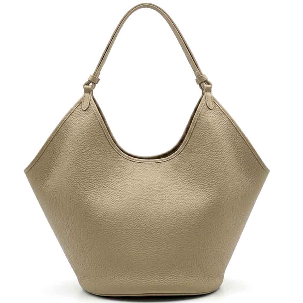 Mirena Italian Cow Leather Shoulder Bag - Made In Italy
