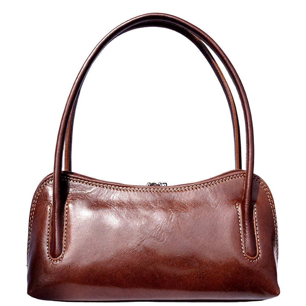 Serafina Leather Handbag - Made In Italy