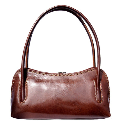Serafina Leather Handbag - Made In Italy