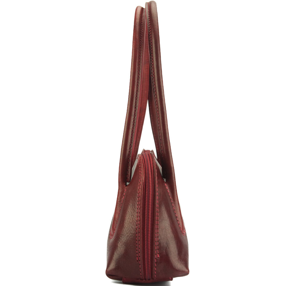 Serafina Leather Handbag - Made In Italy