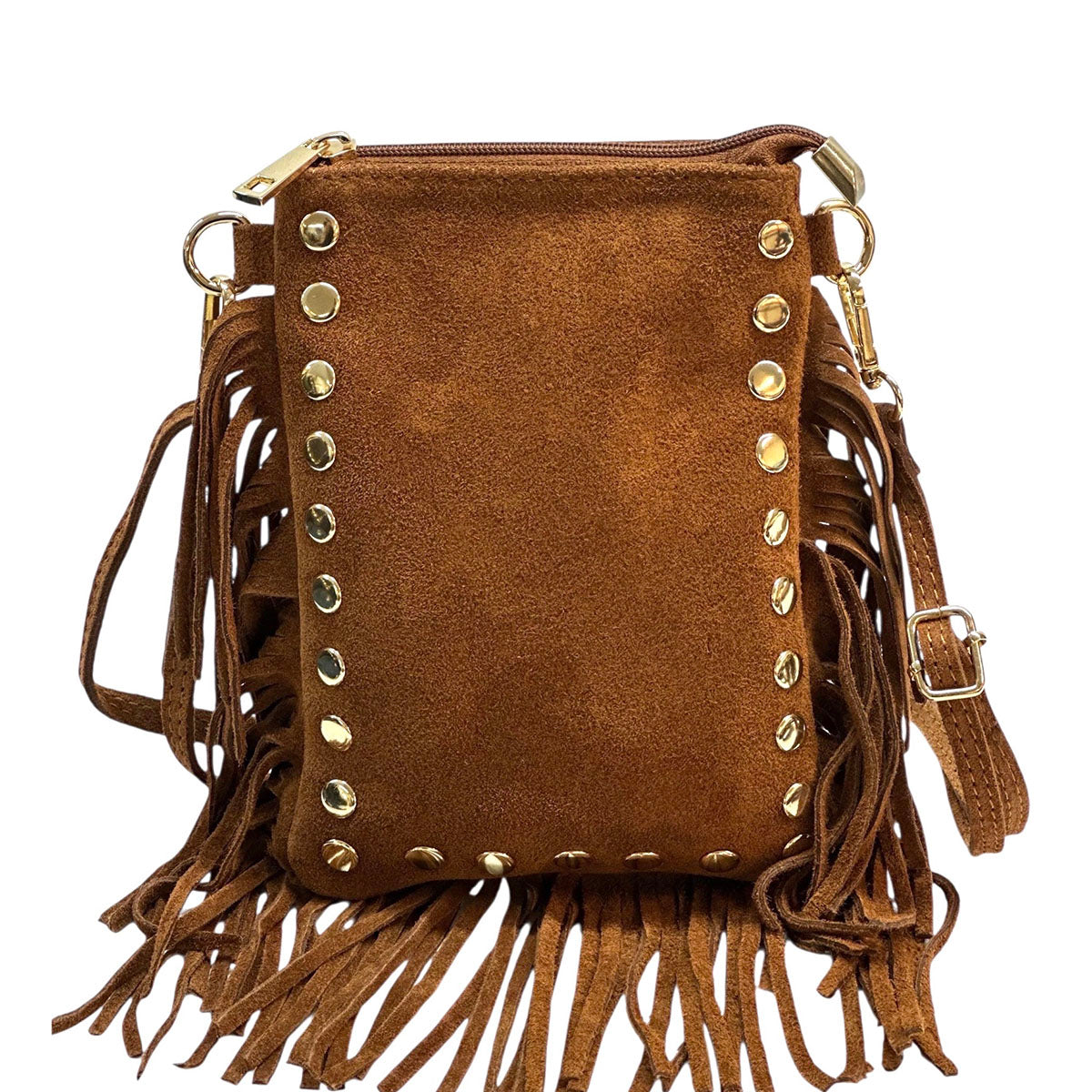 Mia Leather Shoulder Bag - Made In Italy