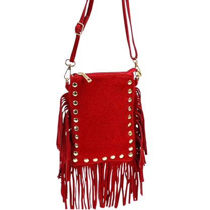 Mia Leather Shoulder Bag - Made In Italy
