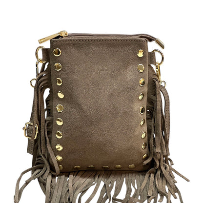 Mia Leather Shoulder Bag - Made In Italy
