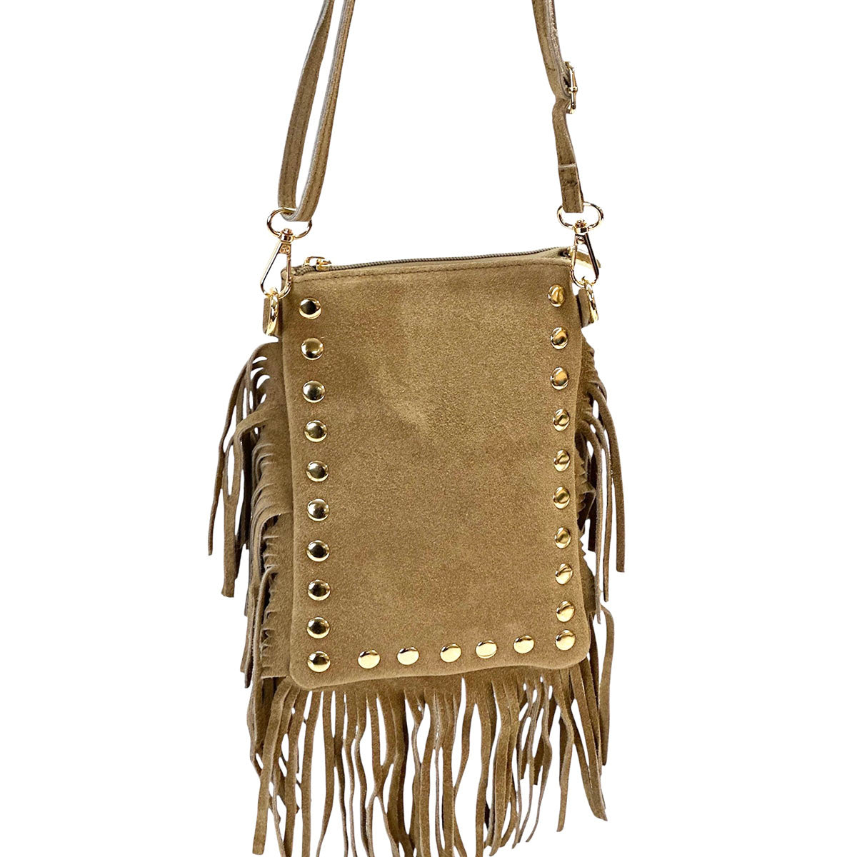 Mia Leather Shoulder Bag - Made In Italy