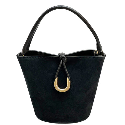 Nadia Leather Bucket Bag - Made In Italy