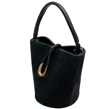 Nadia Leather Bucket Bag - Made In Italy