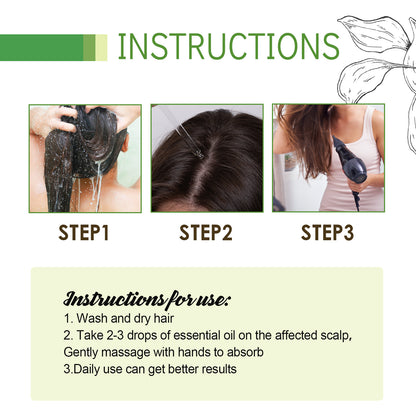 OUHOE Hair Care Oil, Repair Damage Improve Dry Hair Prevent Hair Loss And Smooth Essential Oil
