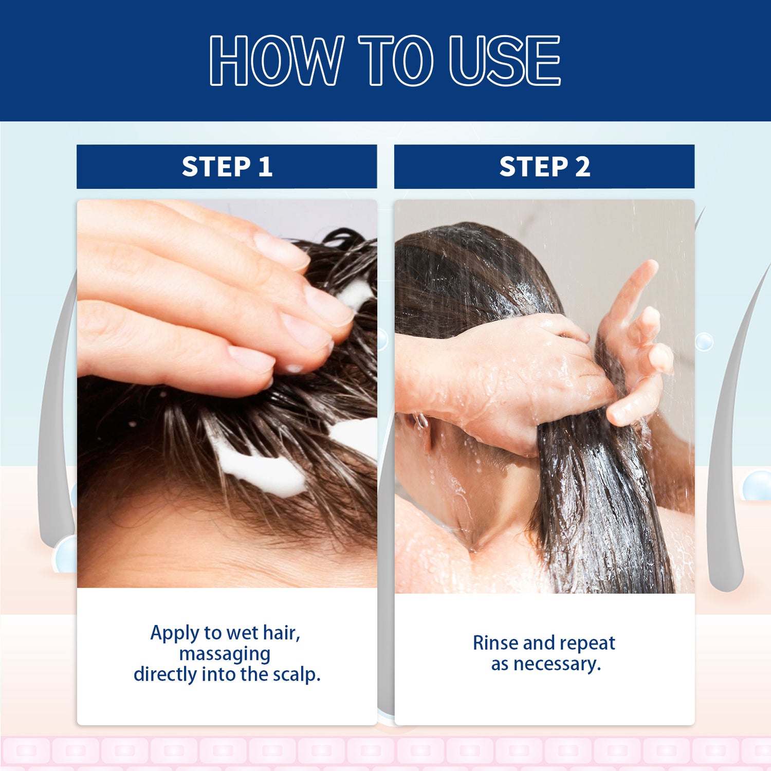 EELHOE Hair Scrub Cleans Scalp Dandruff, Soothes Itchiness, Moisturizes Dense, Firming, And Prevents Hair Loss