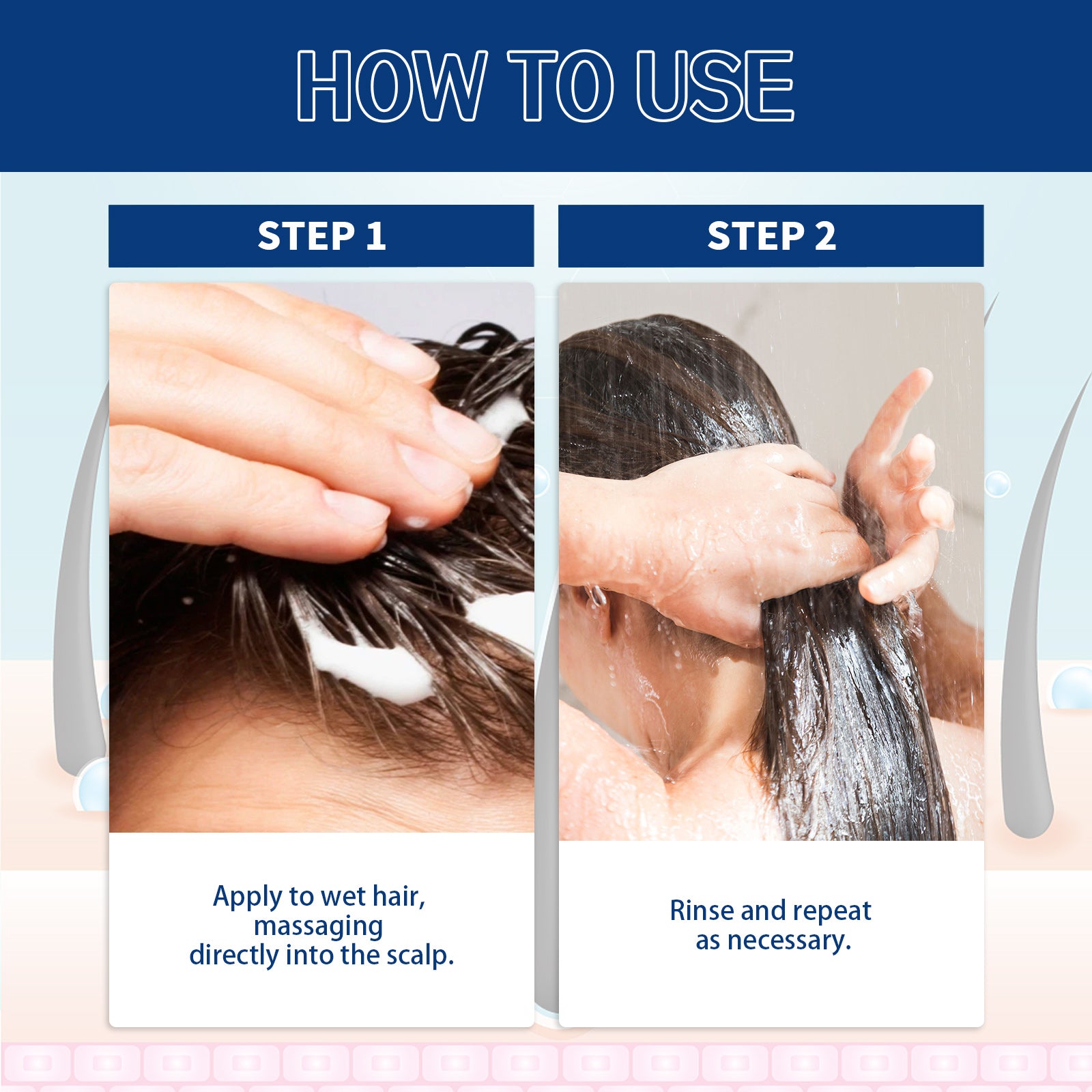 EELHOE Hair Scrub Cleans Scalp Dandruff, Soothes Itchiness, Moisturizes Dense, Firming, And Prevents Hair Loss