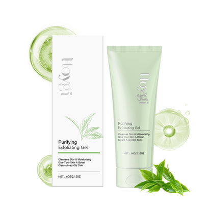 Hoygi Facial Exfoliating Gel Gently Cleanses Pores, Tenderizes Skin And Exfoliates Blackheads And Acne Purifying Facial Gel