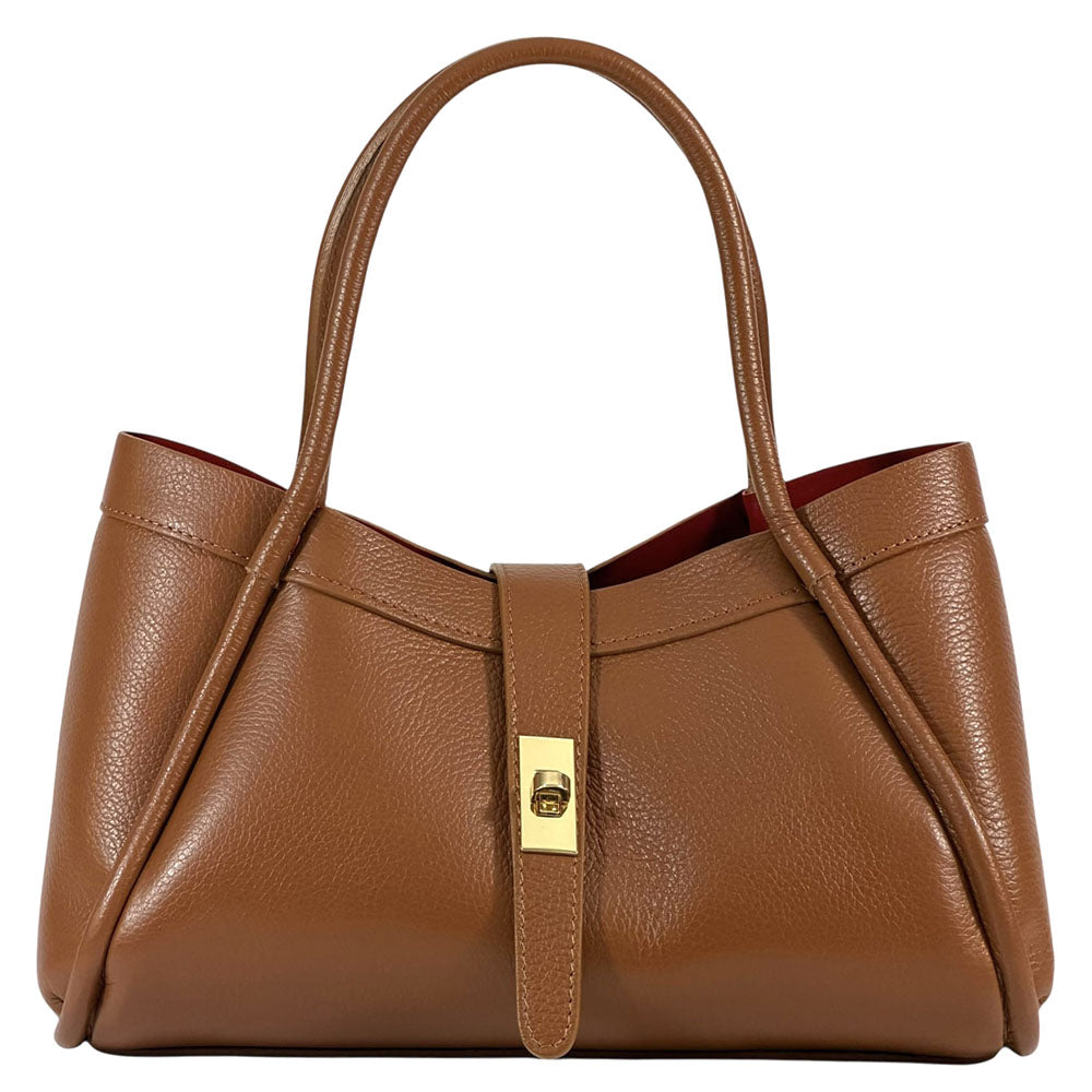 Ottilia Italian Leather Handbag - Made In Italy