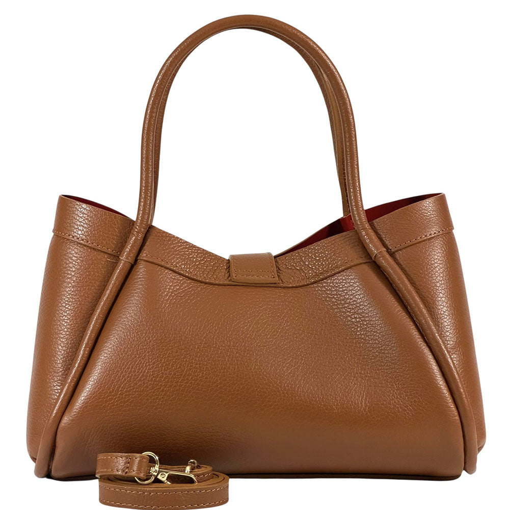Ottilia Italian Leather Handbag - Made In Italy