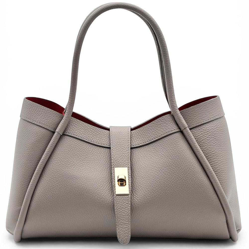 Ottilia Italian Leather Handbag - Made In Italy