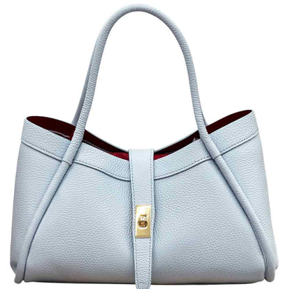 Ottilia Grande Cow Leather Shoulder Bag - Made In Italy