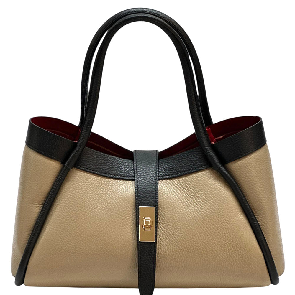 Ottilia Italian Leather Handbag - Made In Italy
