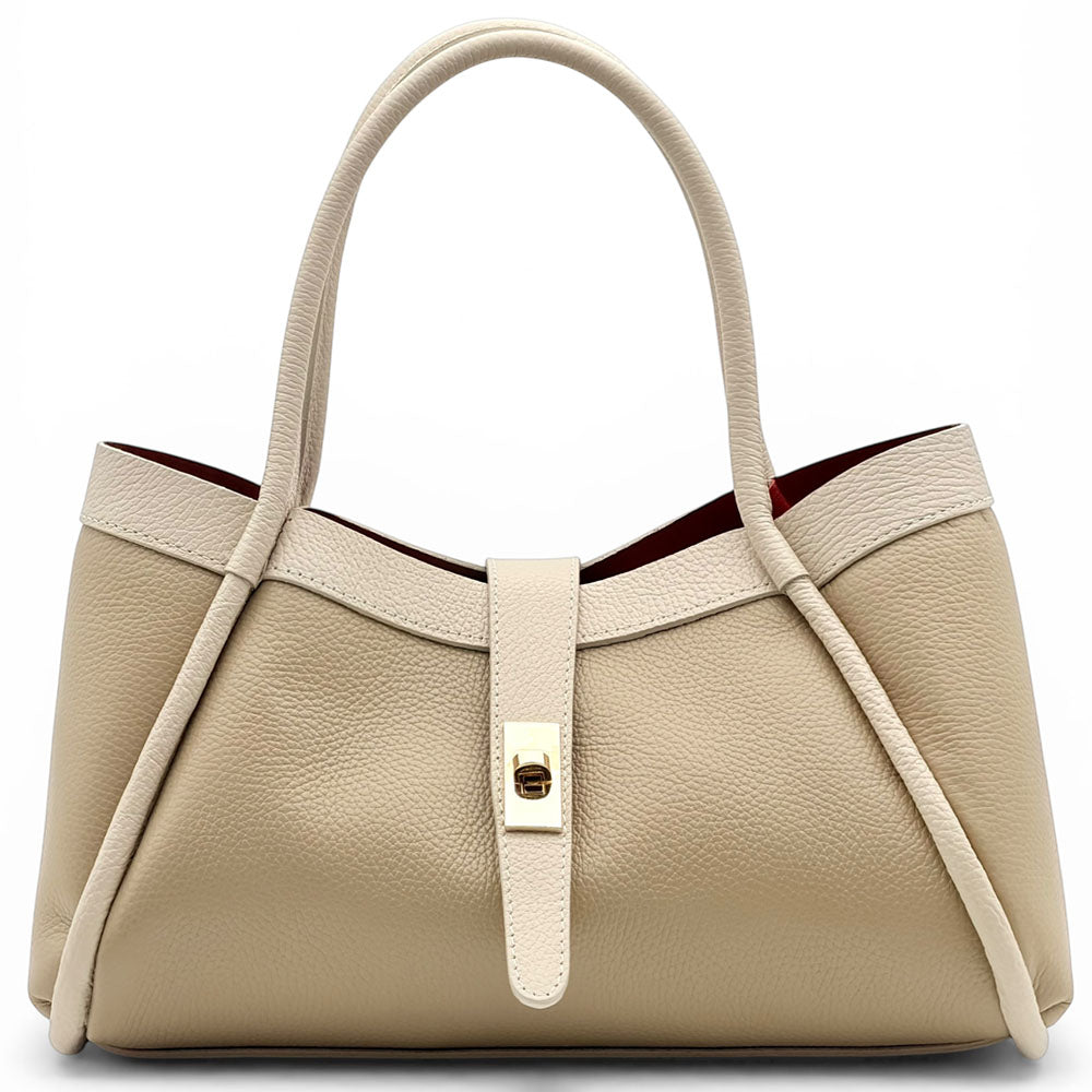 Ottilia Italian Leather Handbag - Made In Italy
