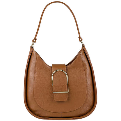 Armonia Leather Shoulder Bag - Made In Italy