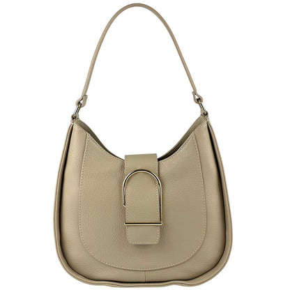 Armonia Leather Shoulder Bag - Made In Italy