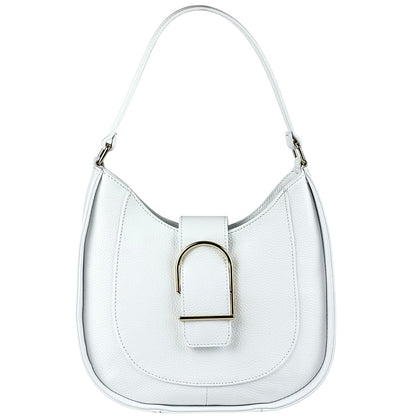 Armonia Leather Shoulder Bag - Made In Italy