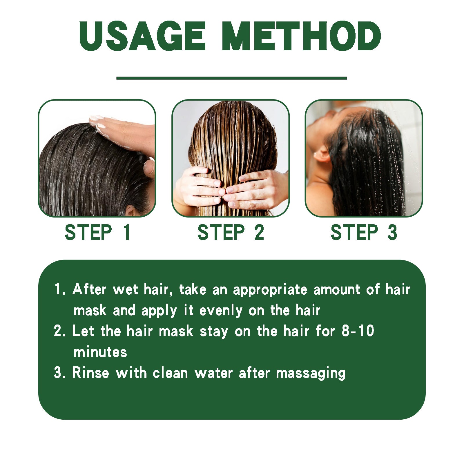 Keratin Hair Mask, Moisturize Repair Split Ends Dry And Frizzy Smooth Hair Care Mask
