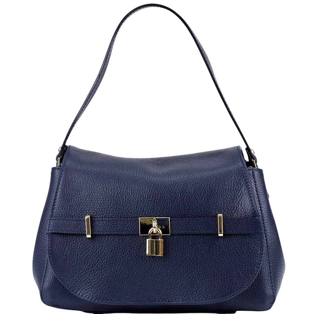 Ottavia Leather Shoulder Bag - Made In Italy