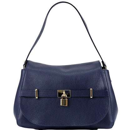 Ottavia Leather Shoulder Bag - Made In Italy