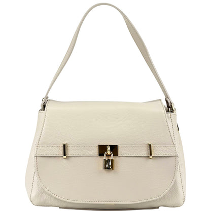 Ottavia Leather Shoulder Bag - Made In Italy