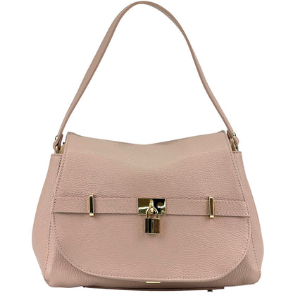 Ottavia Leather Shoulder Bag - Made In Italy