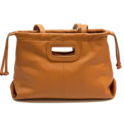 Lysandra Italian Soft cow Leather Shoulder Bag - Made In Italy