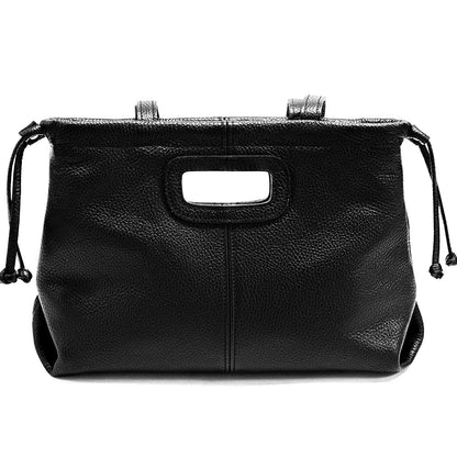 Lysandra Italian Soft cow Leather Shoulder Bag - Made In Italy