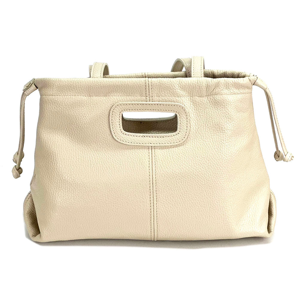 Lysandra Italian Soft cow Leather Shoulder Bag - Made In Italy