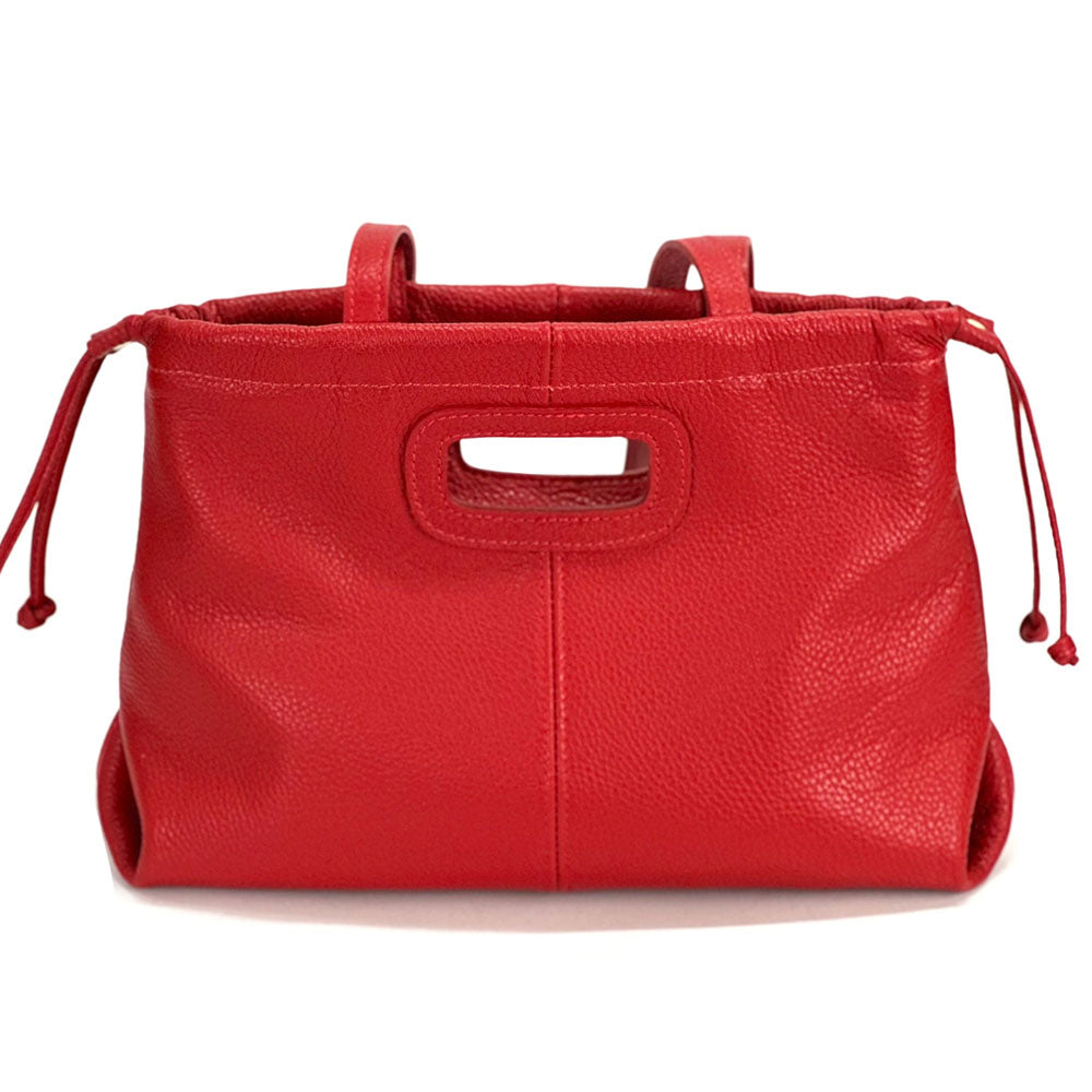 Lysandra Italian Soft cow Leather Shoulder Bag - Made In Italy