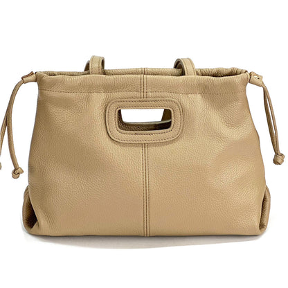 Lysandra Italian Soft cow Leather Shoulder Bag - Made In Italy
