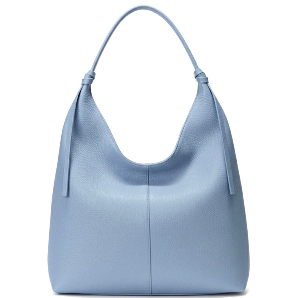 Flavia Oversized Soft Leather Shoulder Bag - Made In Italy