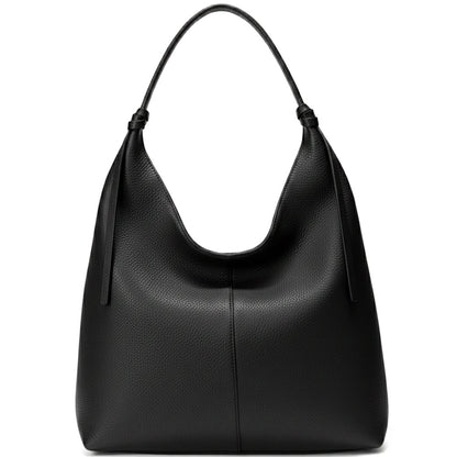 Flavia Oversized Soft Leather Shoulder Bag - Made In Italy
