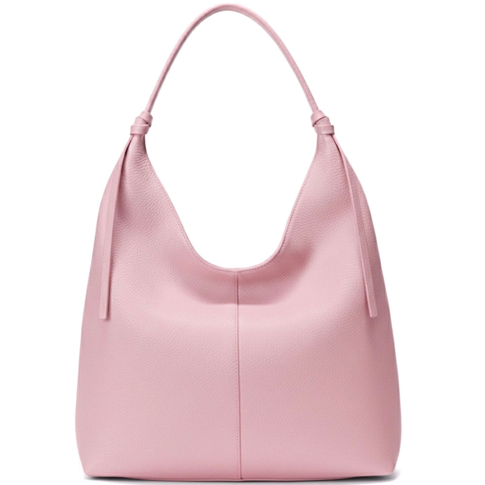 Flavia Oversized Soft Leather Shoulder Bag - Made In Italy