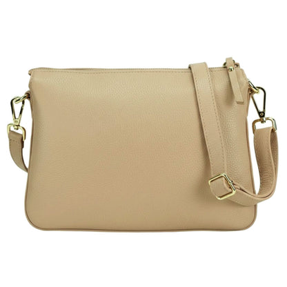 Graziella Cow Leather Shoulder and Crossbody Bag