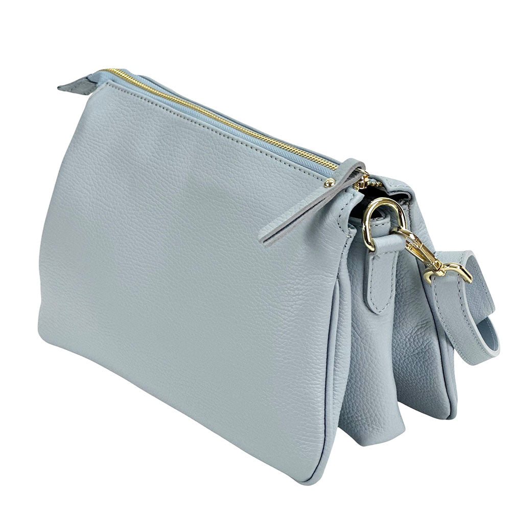 Graziella Cow Leather Shoulder and Crossbody Bag