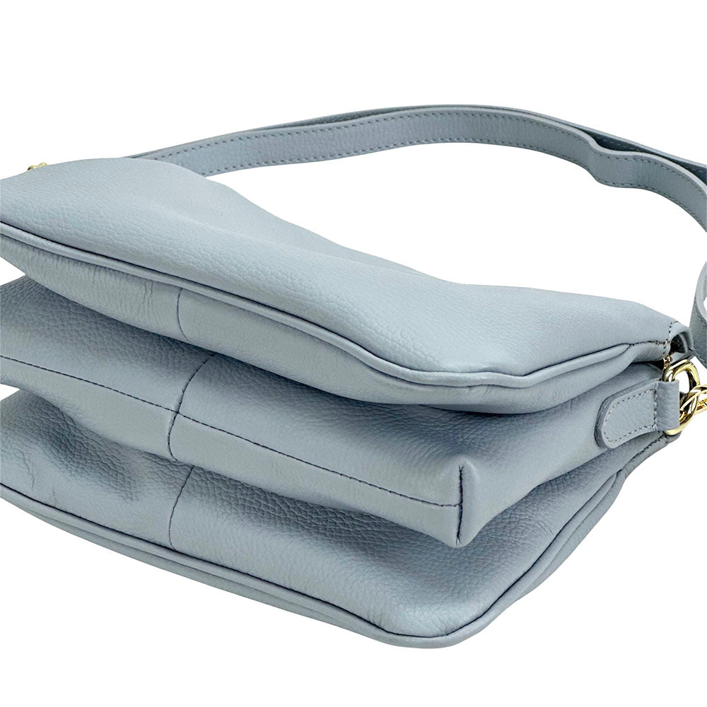 Graziella Cow Leather Shoulder and Crossbody Bag