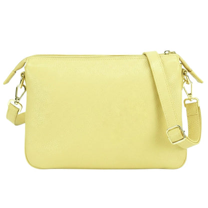 Graziella Cow Leather Shoulder and Crossbody Bag