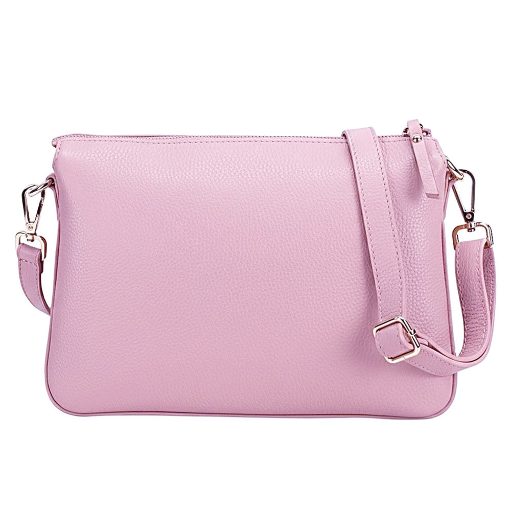 Graziella Cow Leather Shoulder and Crossbody Bag