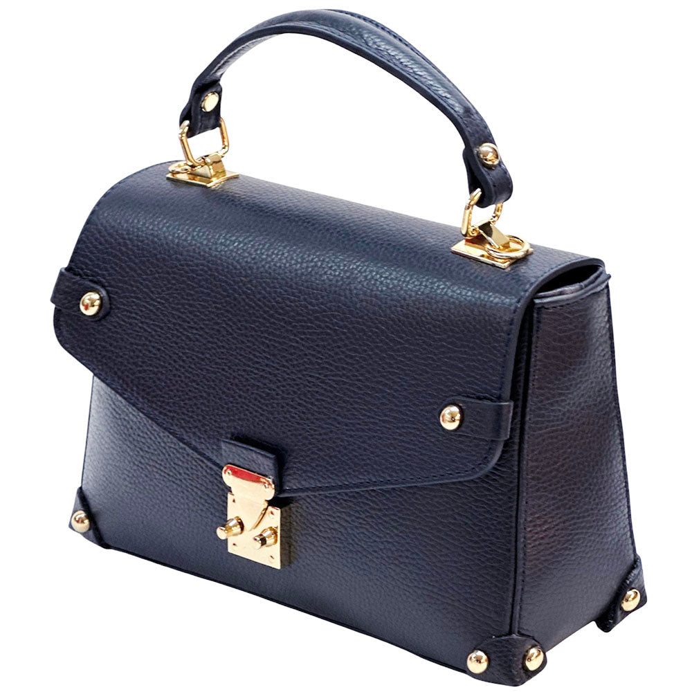 Adriana Italian Cow Leather Handbag - Made In Italy