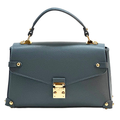 Adriana Italian Cow Leather Handbag - Made In Italy