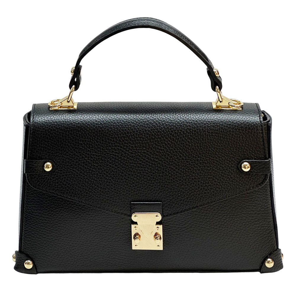 Adriana Italian Cow Leather Handbag - Made In Italy