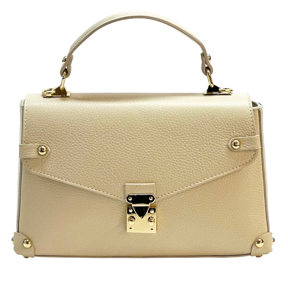 Adriana Italian Cow Leather Handbag - Made In Italy