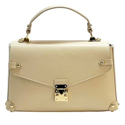 Adriana Italian Cow Leather Handbag - Made In Italy
