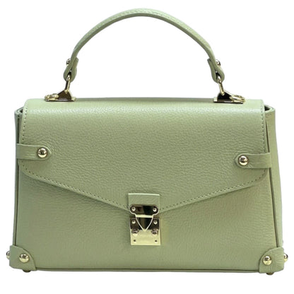 Adriana Italian Cow Leather Handbag - Made In Italy