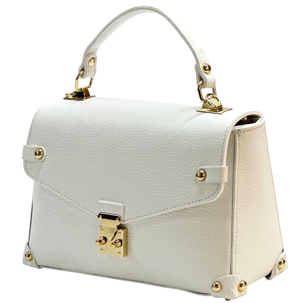 Adriana Italian Cow Leather Handbag - Made In Italy