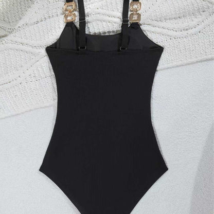 Slimming Tummy-Covering One-Piece Swimwear for Women