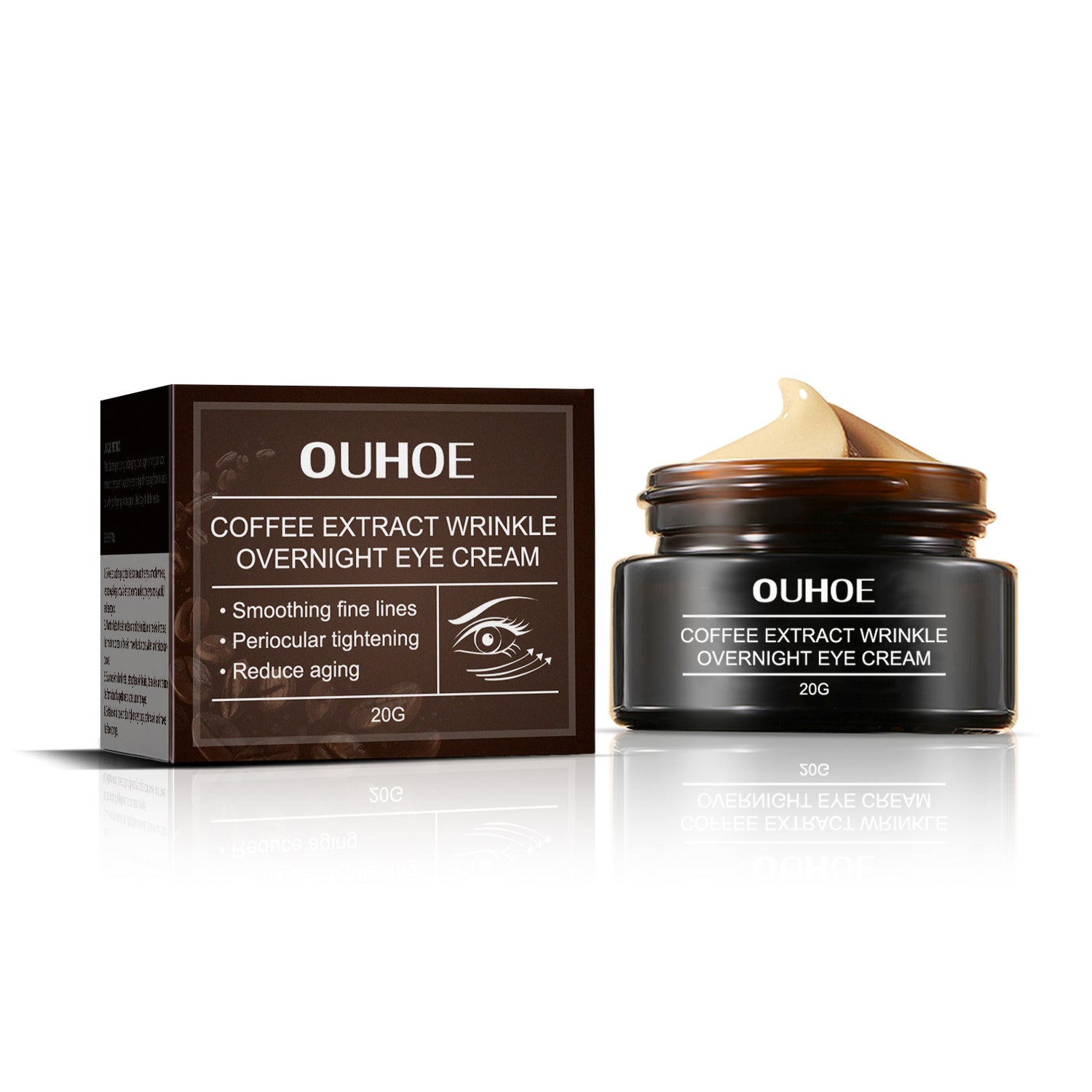 Anti-wrinkle Eye Cream, Moisturizing Smooth Firming Skin Smoothing Eye Fine Lines Massage Eye Cream